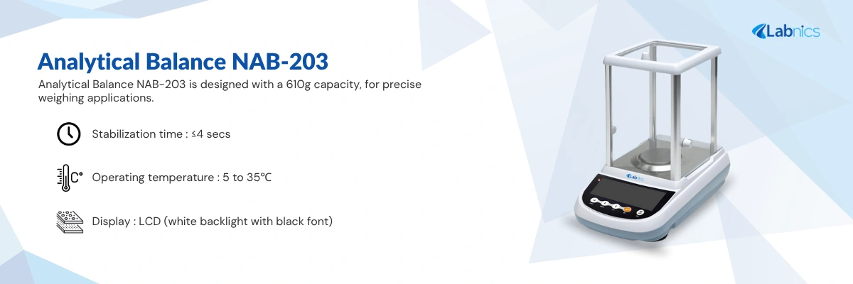 Analytical Balance NAB-203