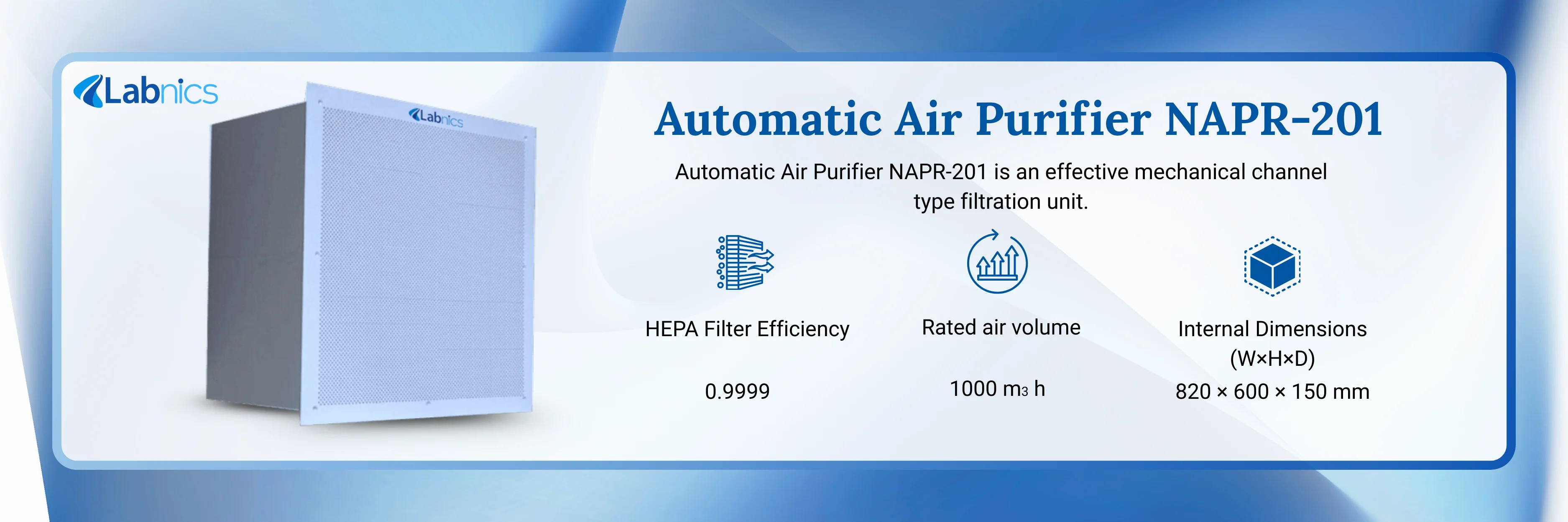Automatic Air Purifier NAPR-201