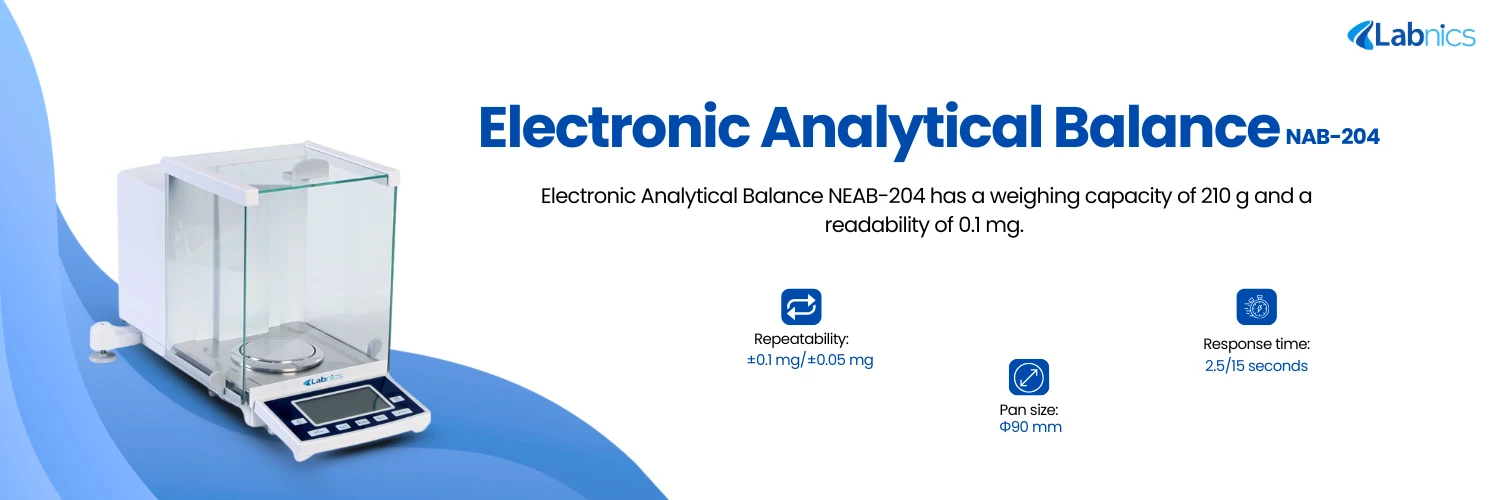 Electronic Analytical Balance NEAB-204