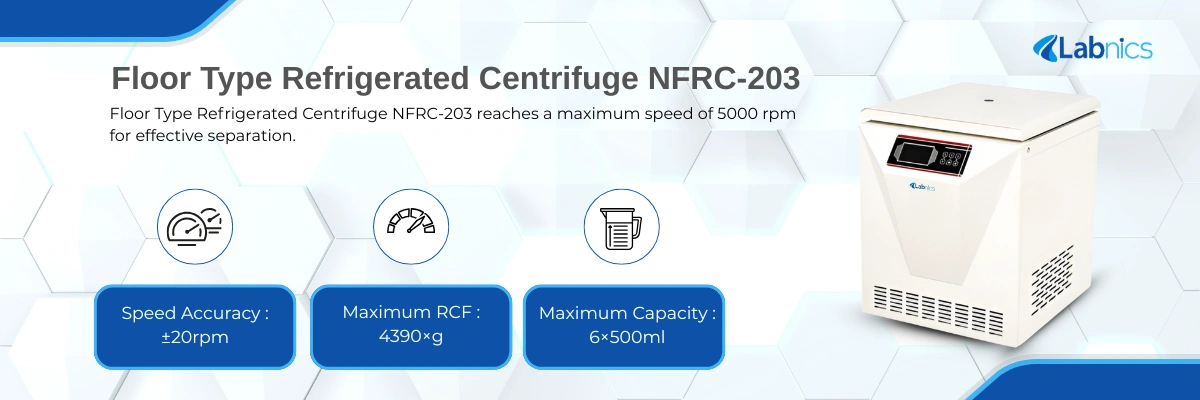 Floor Type Refrigerated Centrifuge NFRC-203