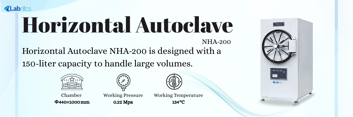 Horizontal Autoclave NHA-200
