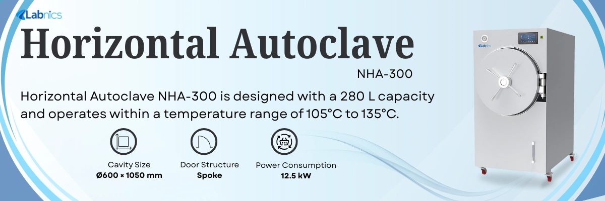 Horizontal Autoclave NHA-300