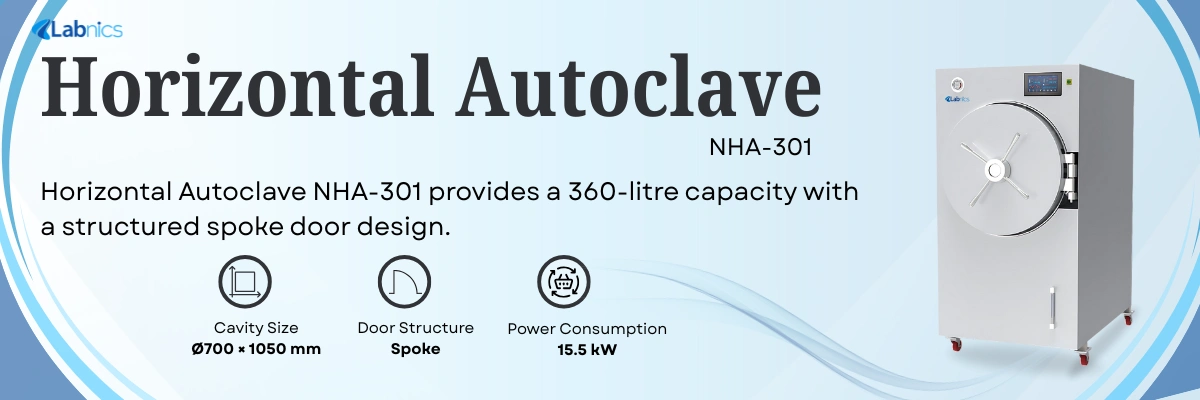Horizontal Autoclave NHA-301