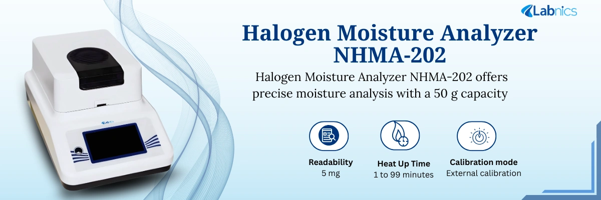 Halogen Moisture Analyzer NHMA-202