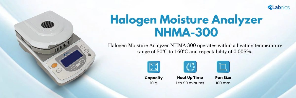 Halogen Moisture Analyzer NHMA-300
