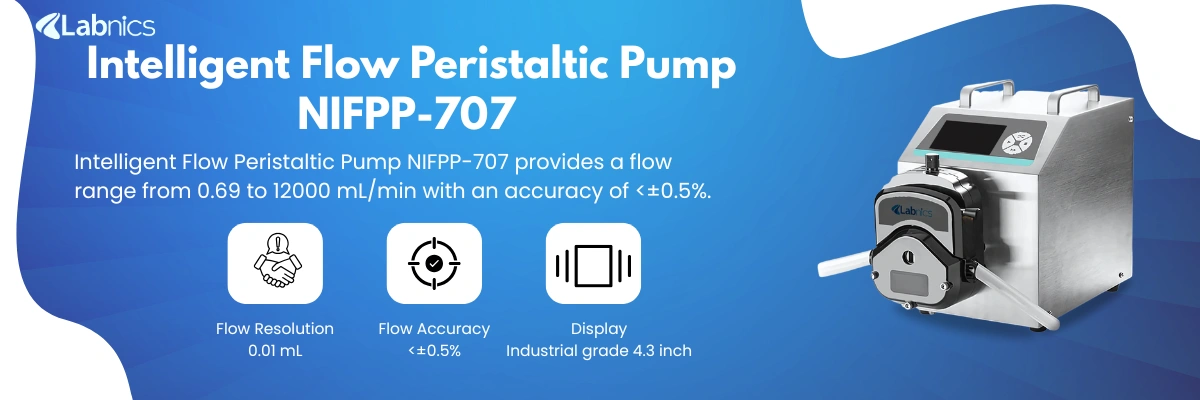 Intelligent Flow Peristaltic Pump NIFPP-707