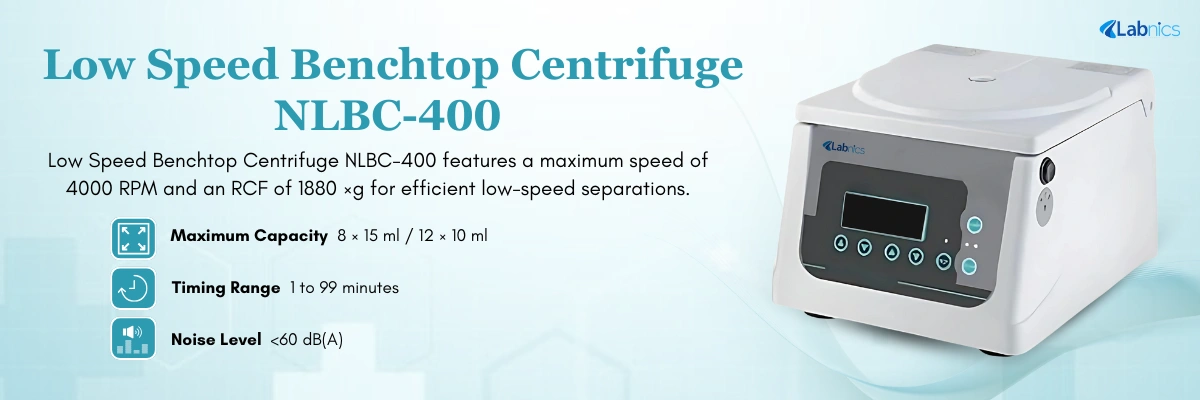 Low Speed Benchtop Centrifuge NLBC-400