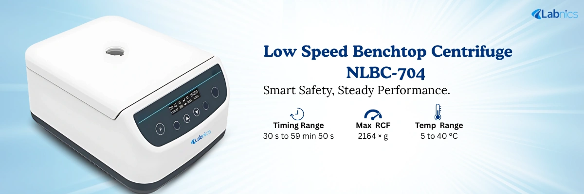 Low Speed Benchtop Centrifuge NLBC-704