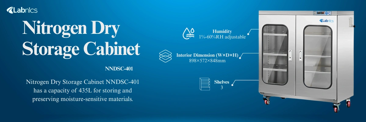 Nitrogen Dry Storage Cabinet NNDSC-401