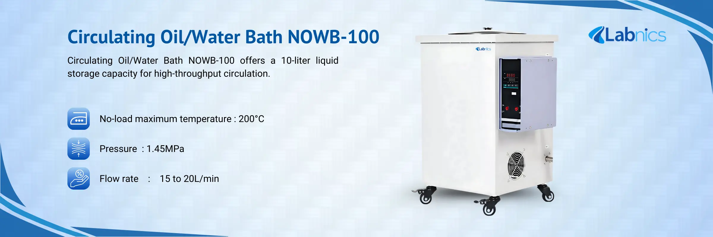 Circulating Oil/Water Bath NOWB-100