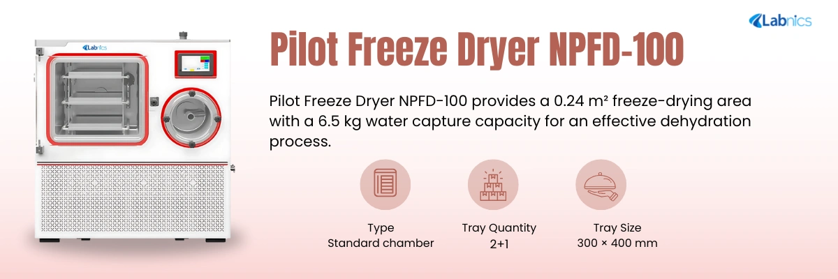 Pilot Freeze Dryer NPFD-100