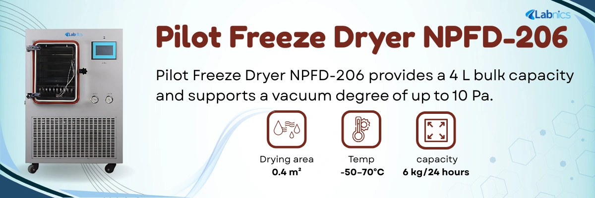 Pilot Freeze Dryer NPFD-206