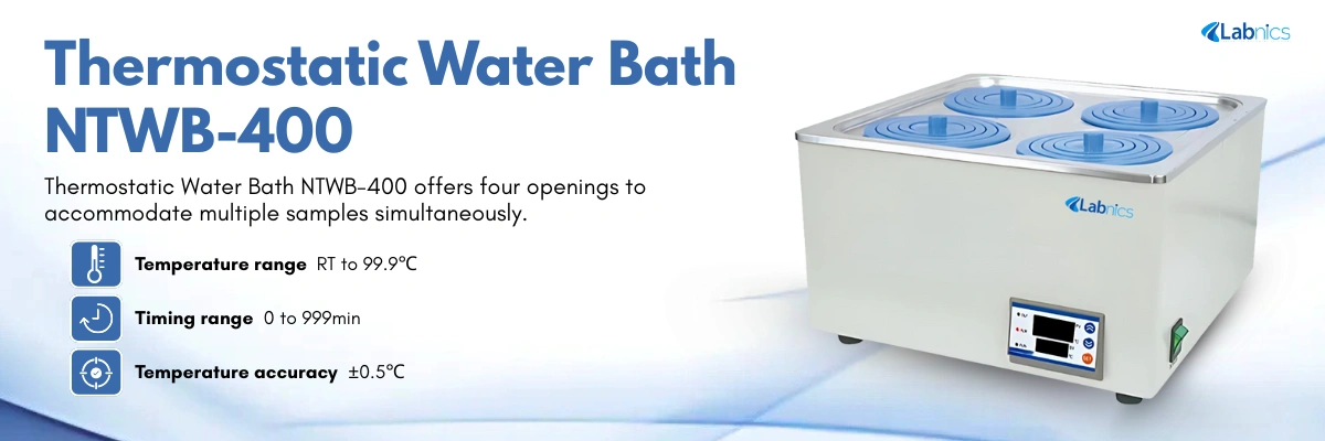 Thermostatic Water Bath NTWB-400