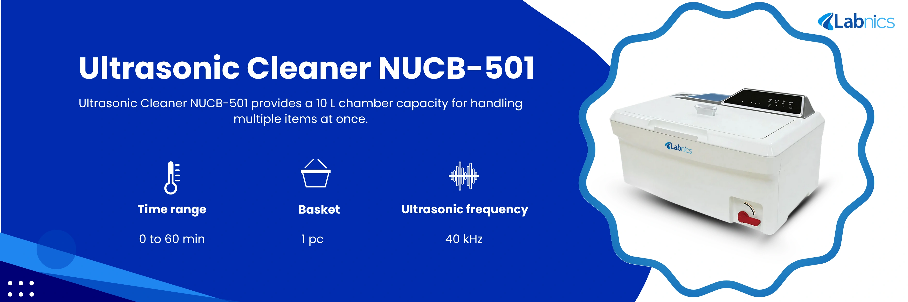 Ultrasonic Cleaner NUCB-501