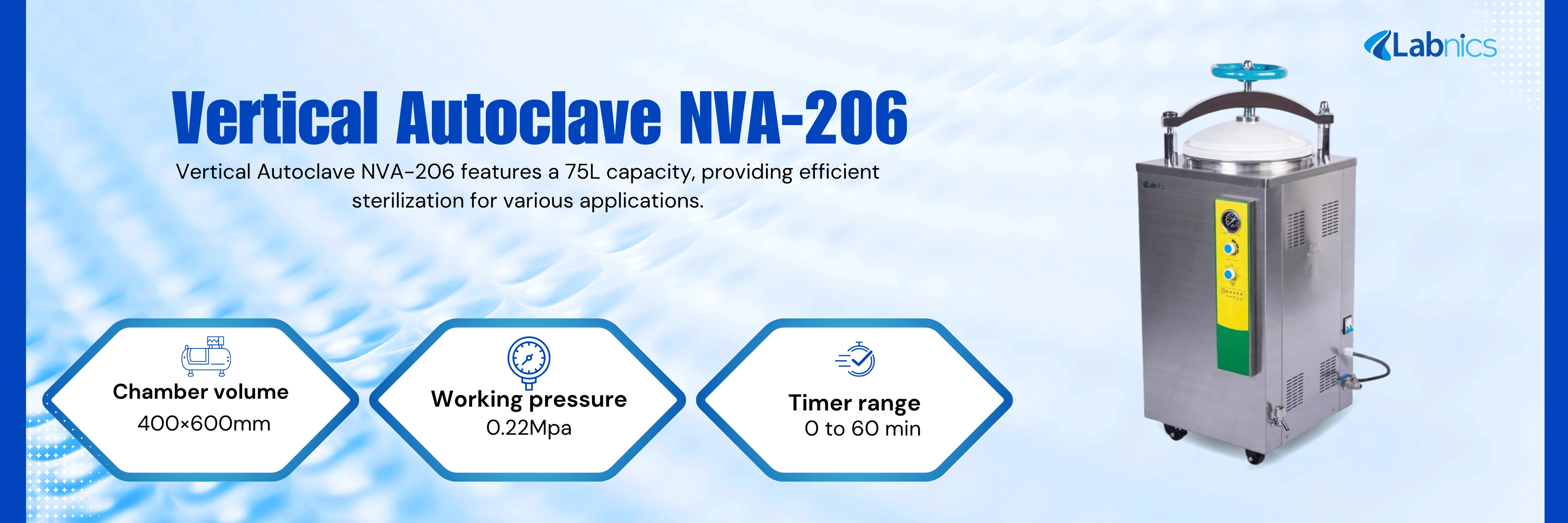 Vertical Autoclave NVA-206