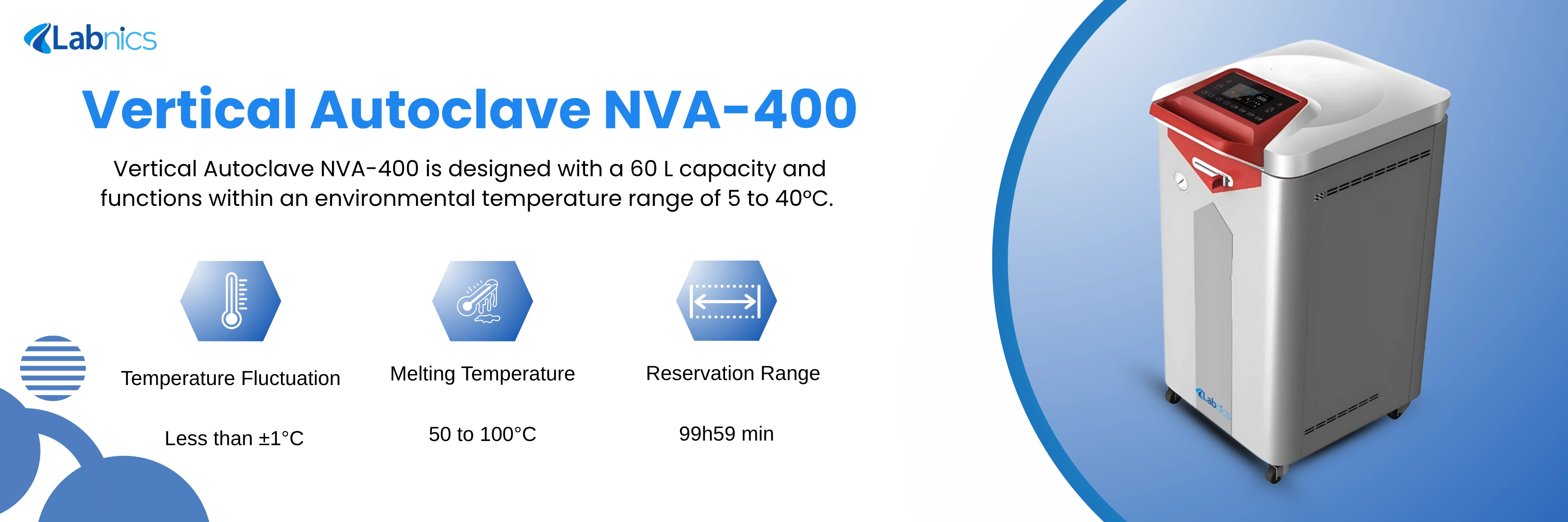 Vertical Autoclave NVA-400