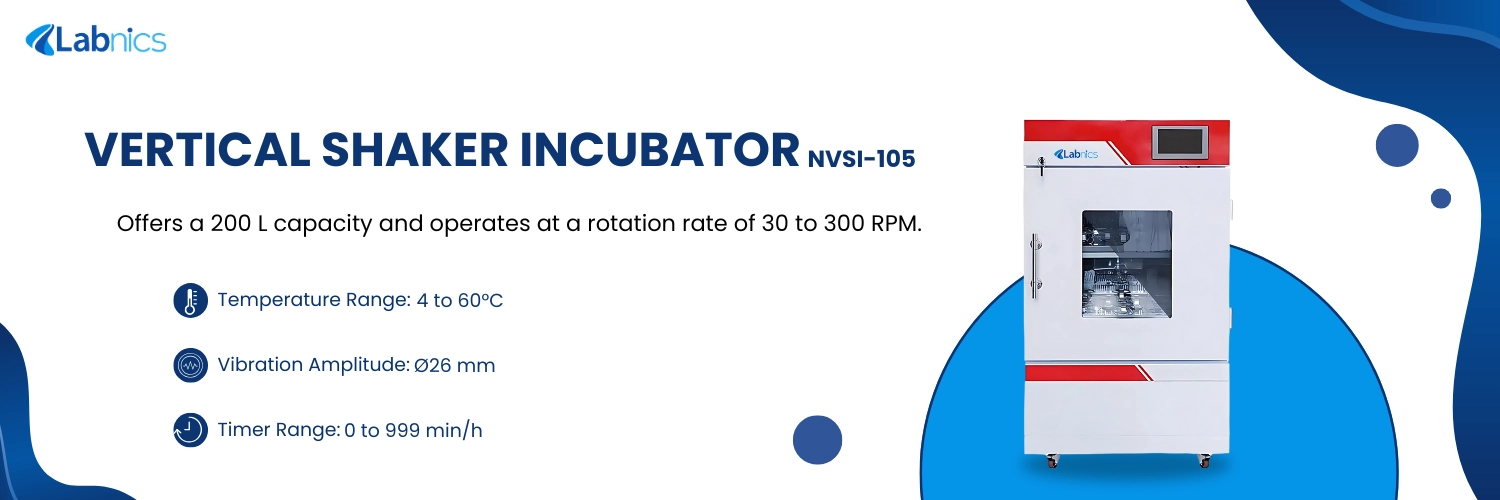Vertical Shaker Incubator NVSI-105
